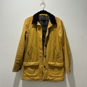 Lands' End Men's Mustard Canvas Jacket